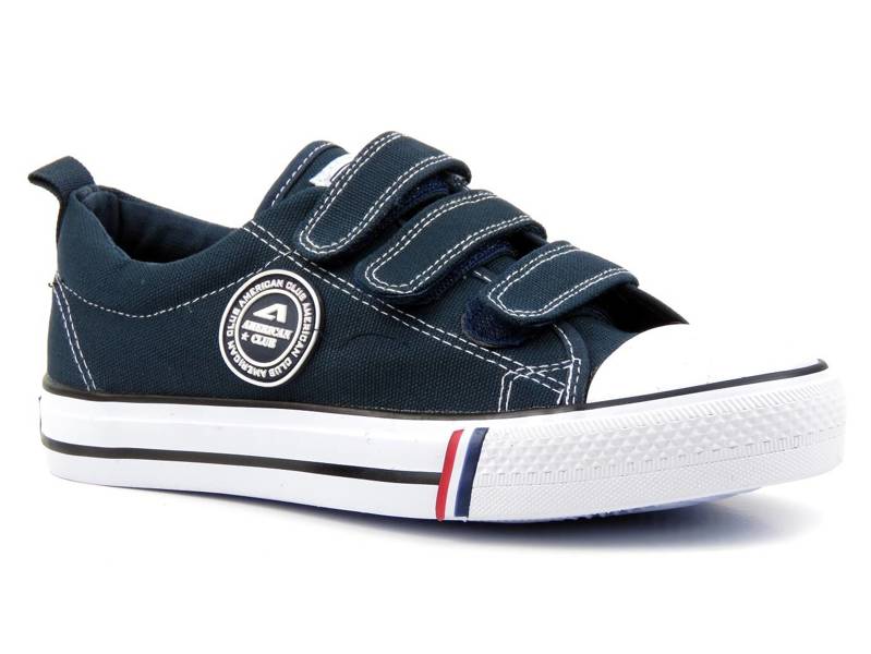 Sneakers, Klett-Sneakers – AMERICAN CLUB LH 13/21(22) (31/22;32/22)(33/22) (58/23) (34/22), Marineblau