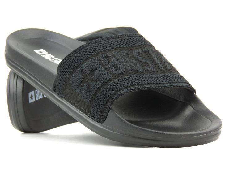 Sport-Flip-Flops für Damen BIG STAR LL274A158, schwarz