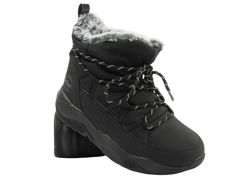 Sportliche Schneestiefel für Damen - LEE COOPER LCJ-23-44-1984L, schwarz