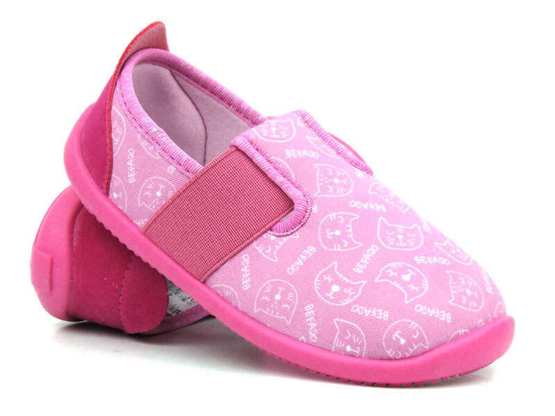 Weiche Hausschuhe, Kinderschuhe - BEFADO 901X017, rosa